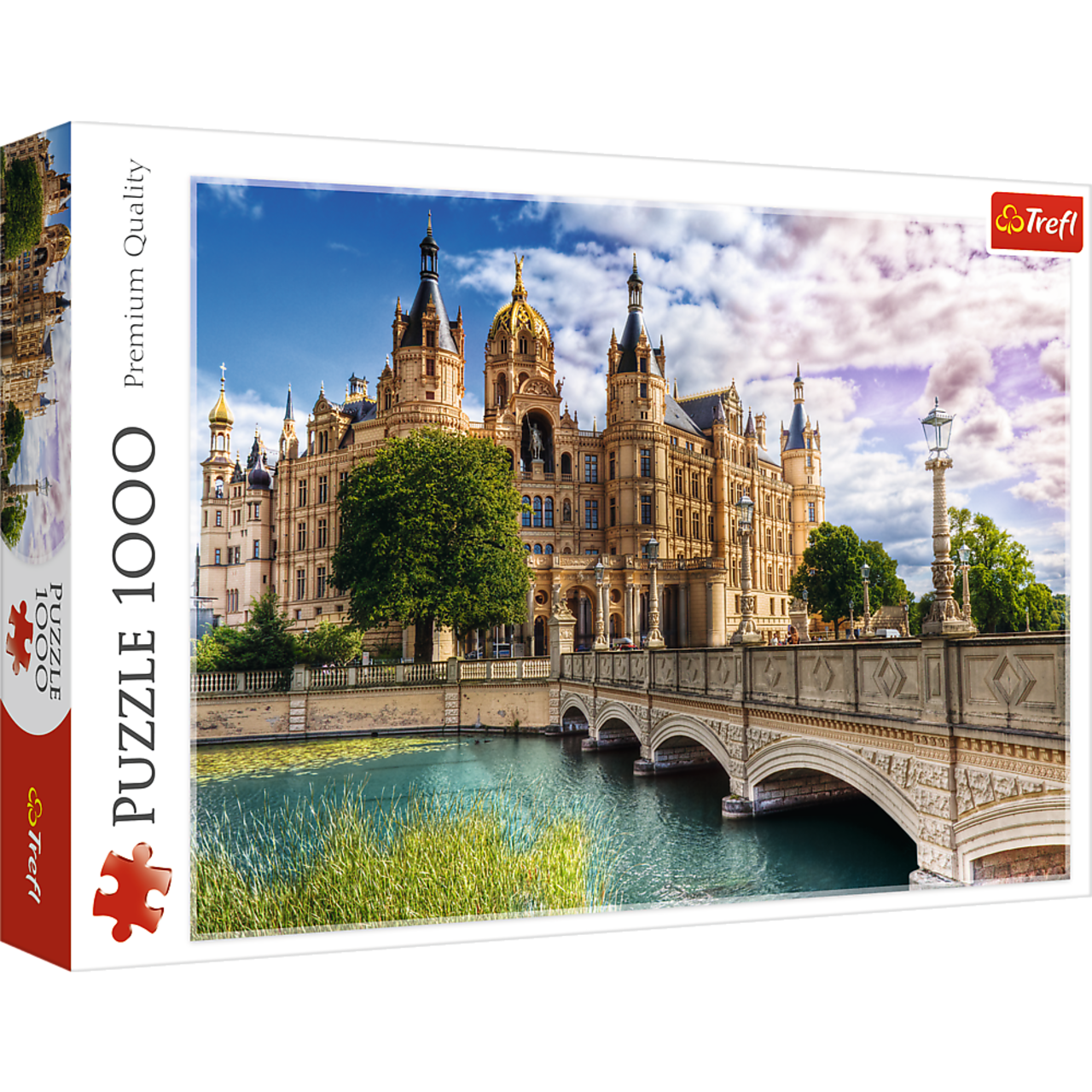 1000 piece Jigsaw Puzzles - Castle on the Island, History puzzle, Adult Puzzle, Trefl 10669